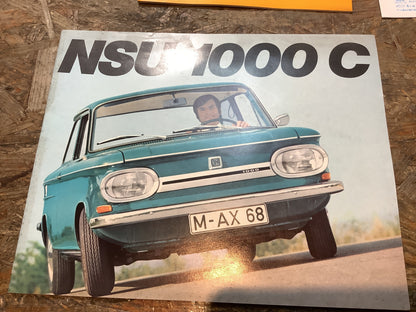 Verschiedene Hefte/Prospekte von NSU und Audi