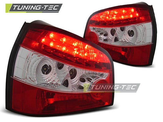 Tuning-Tec LED Rückleuchten für Audi A3 8L 96-00 rot/weiß