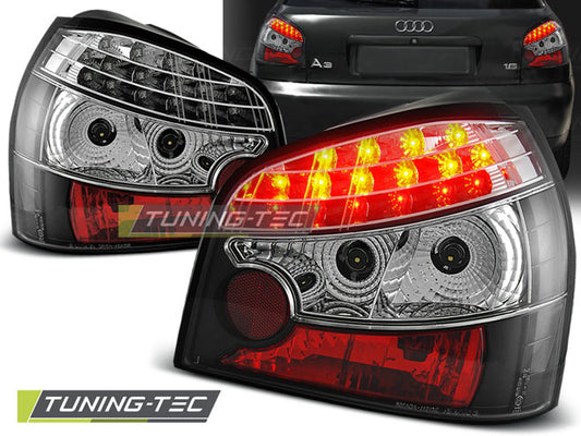 Tuning-Tec LED Rückleuchten für Audi A3 8L 96-00 schwarz