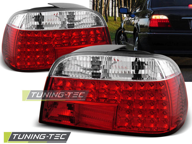 Tuning-Tec LED Rückleuchten für BMW 7er E38 94-01 rot/klar