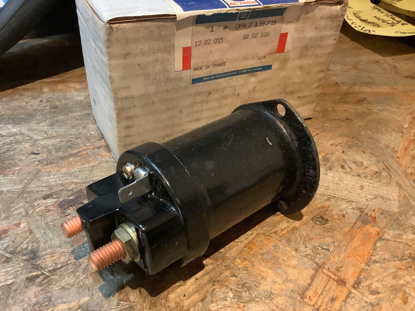 Opel Kadett E 1,6 Anlasserschalter Original AC Delco GM NEU