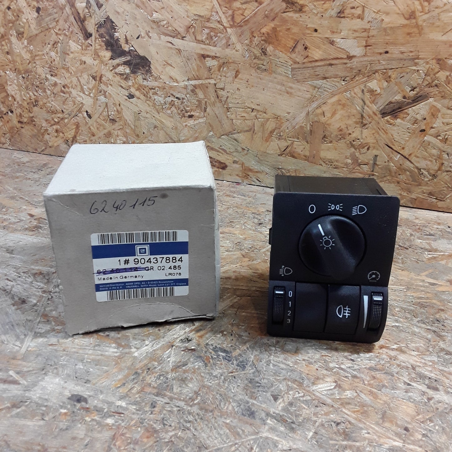 Astra G Lichtschalter original GM Opel NEU