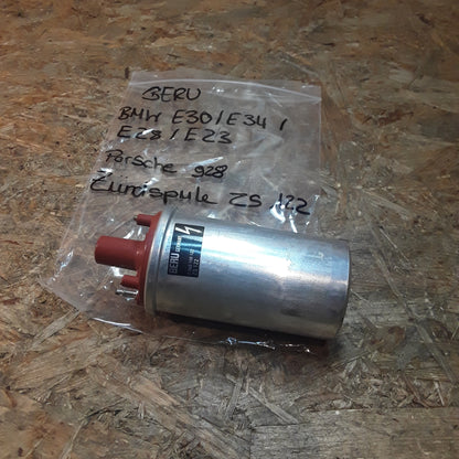 BMW E30/ E34/ E28/ E23 Porsche 928 Zündspule ZS122 original Beru NEU