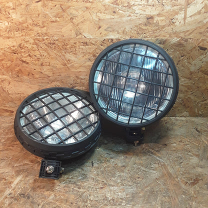 Diverse Fahrzeuge Fernscheinwerferset Zusatzscheinwerferset Rallye ca 22cm Durchmesser original MAXTEL NEU