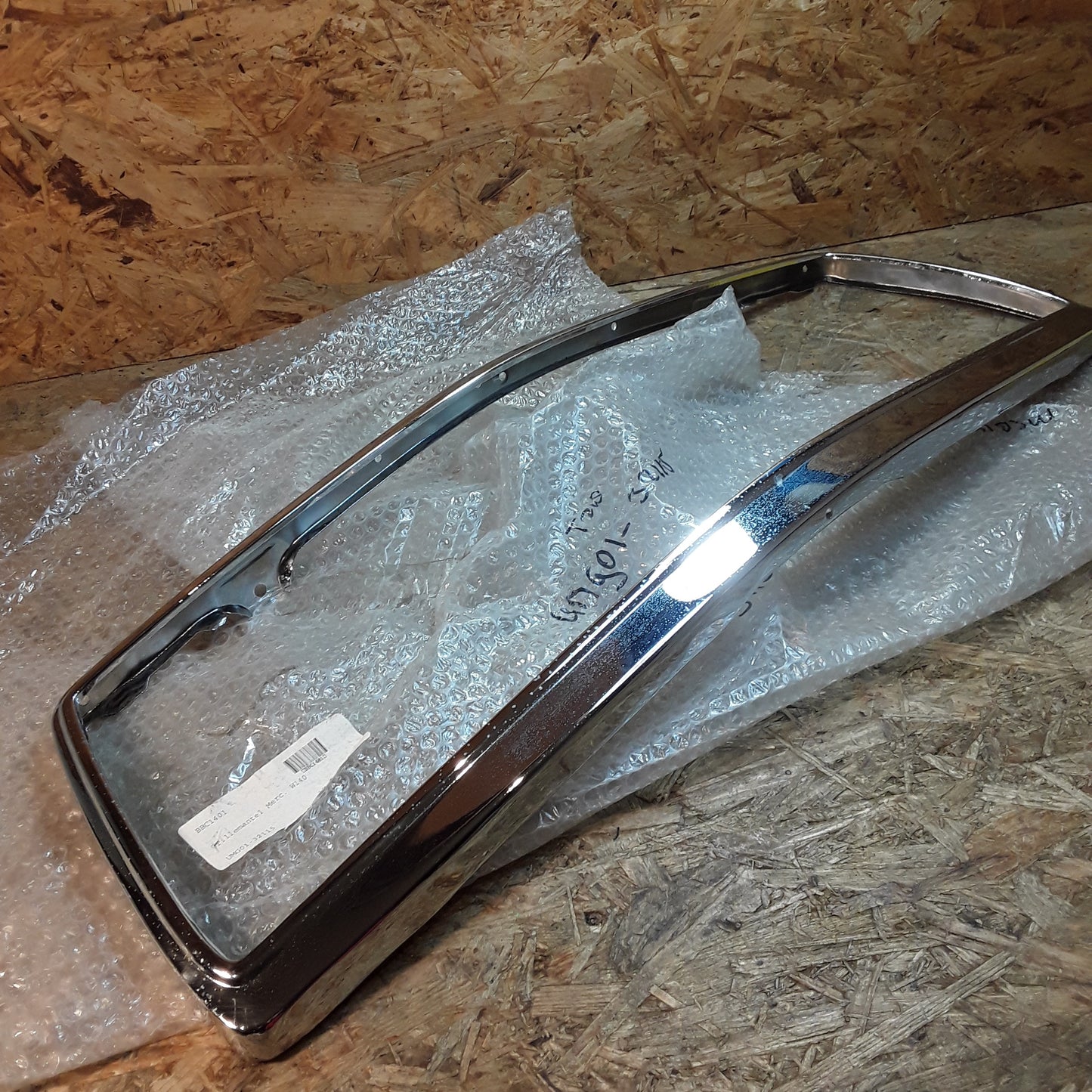 Mercedes Benz W140 Rahmen Grill / Grillmantel chrom NEU