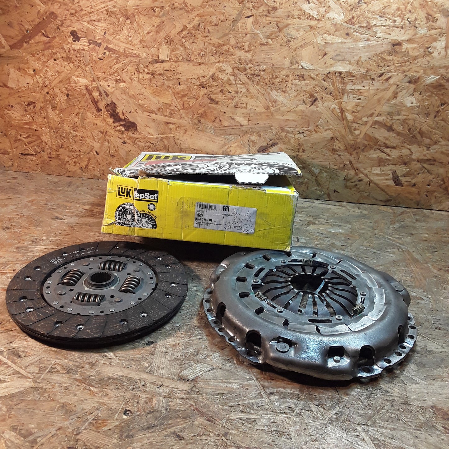 Mercedes Benz Sprinter Kupplungssatz ohne Ausrücklager original LUK REPSET NEU