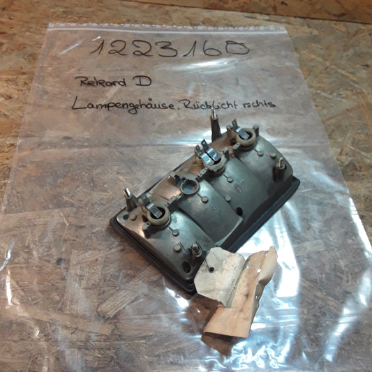 Rekord D Lampengehäuse Rücklicht rechts original Hella NEU