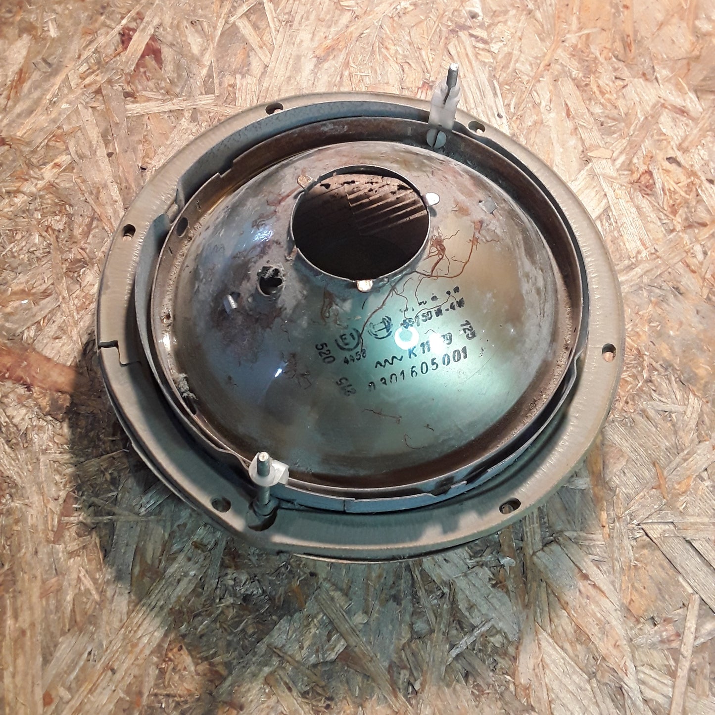 Kadett B Scheinwerfergehäuse original Bosch GEBRAUCHT