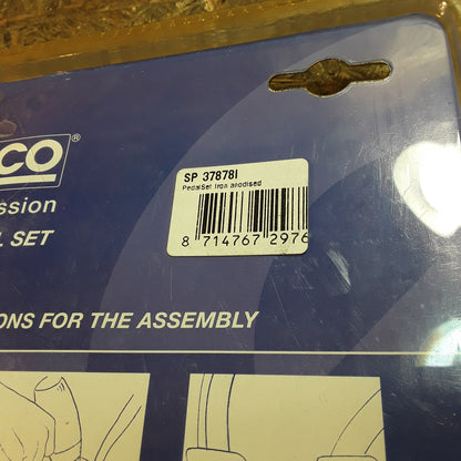 Divers Fahrzeuge Pedalaufsatz-Set silber original Sparco NEU