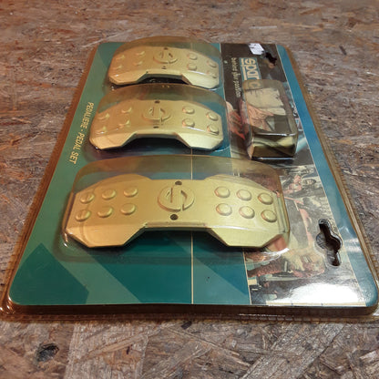 Divers Fahrzeuge Pedalaufsatz-Set silber original Sparco NEU