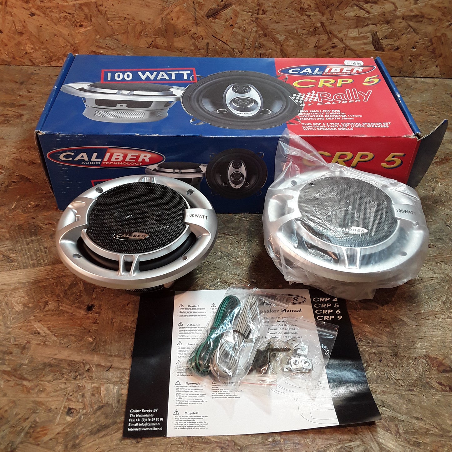 Diverse Fahrzeuge Lautsprecher 100 Watt max. original Caliber NEU