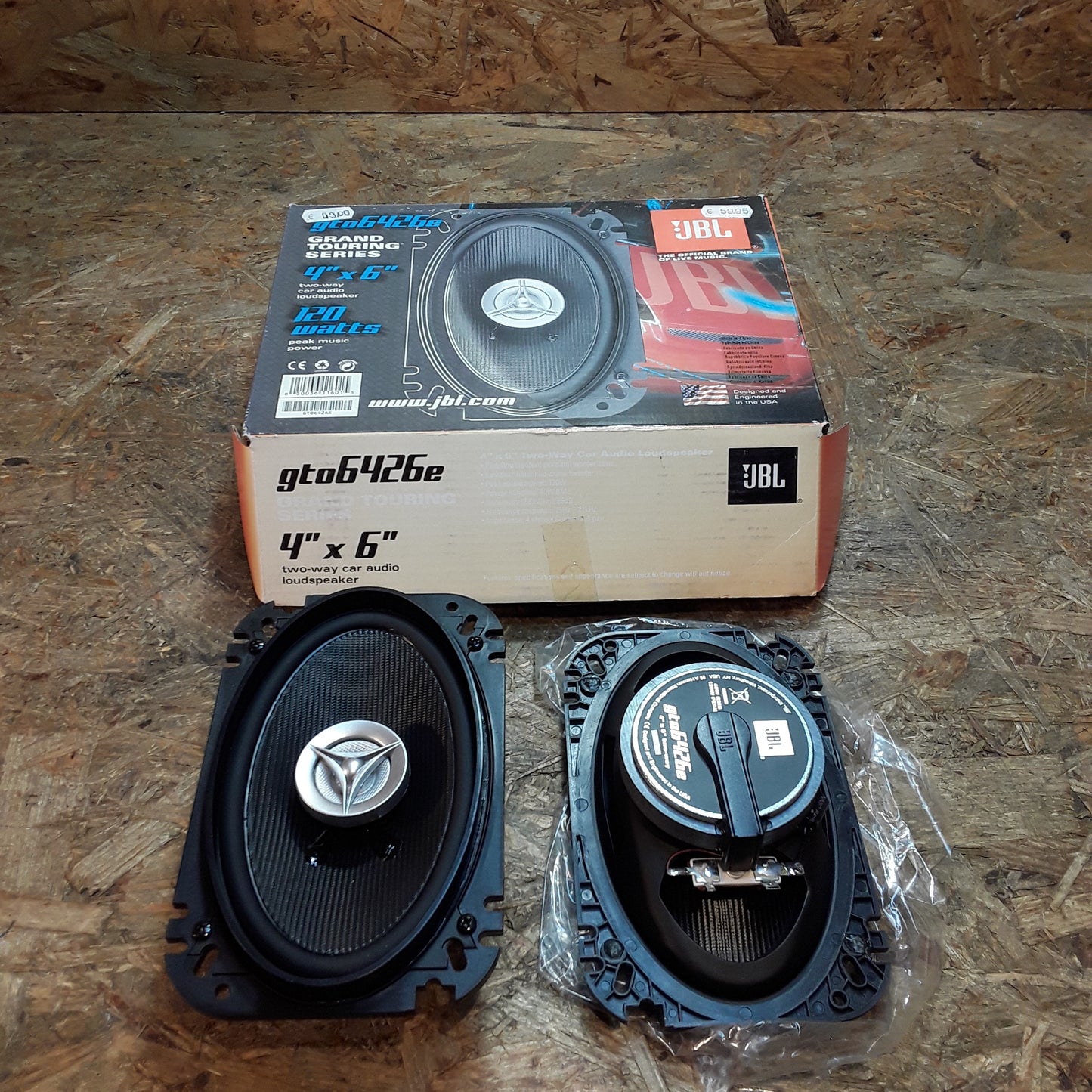 Diverse Fahrzeuge Lautsprecher 12 Watt 4" × 6" original JBL NEU