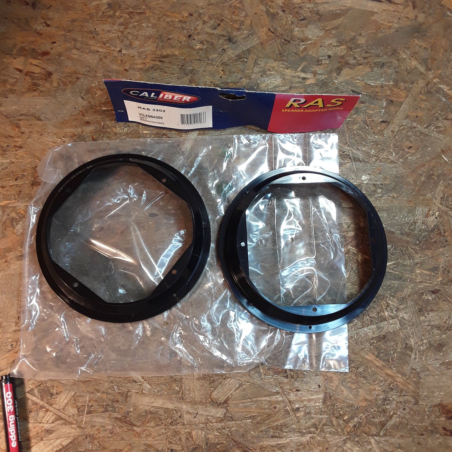 VW Golf IV Lautsprecherringe original Caliber NEU