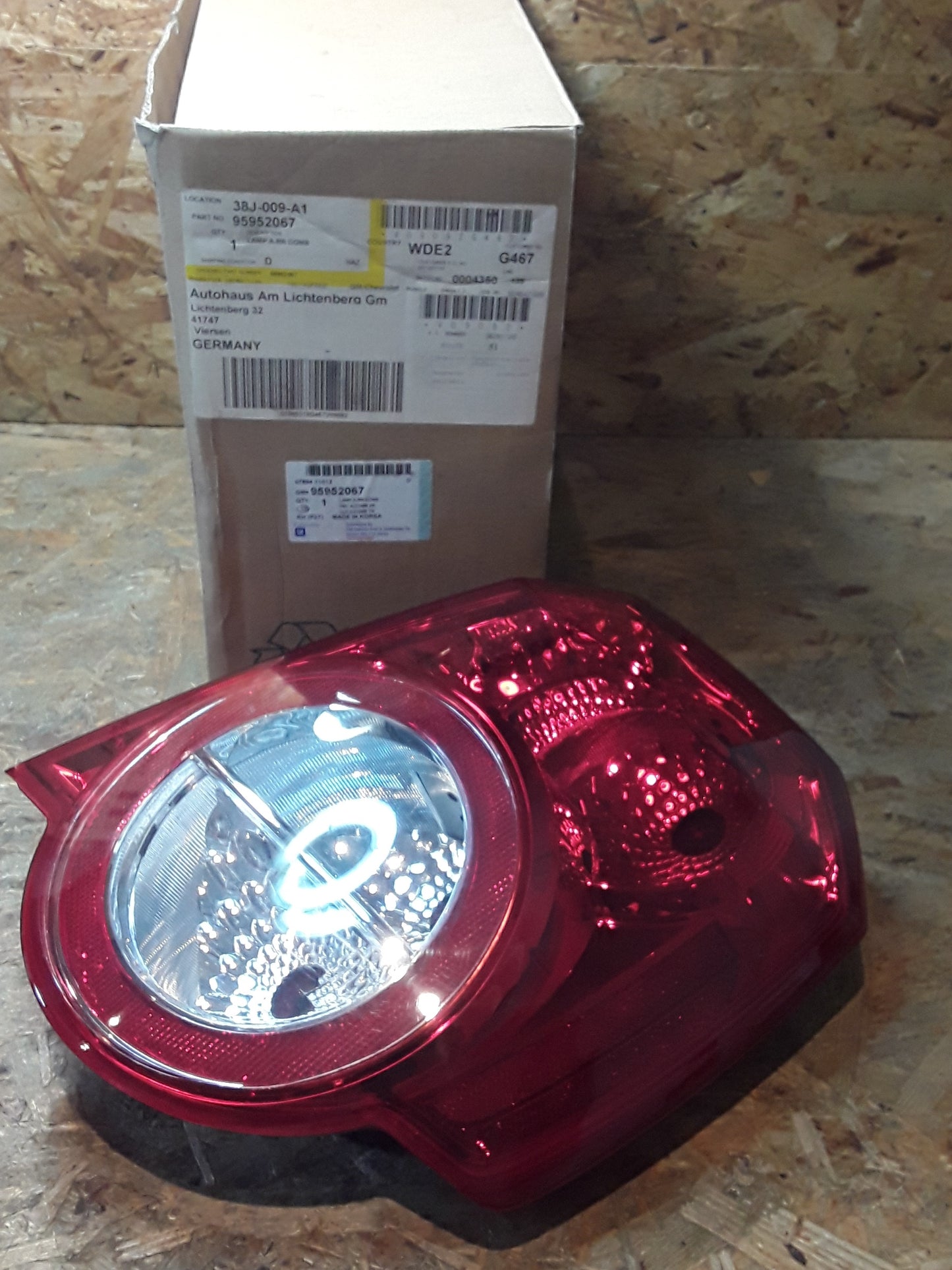 Chevrolet Aveo Rückleuchte rechts original GM NEU