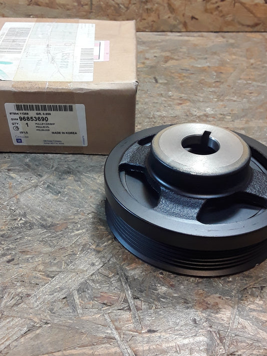 Chevrolet Lancetti Riemenscheibe Kurbelwelle original GM NEU