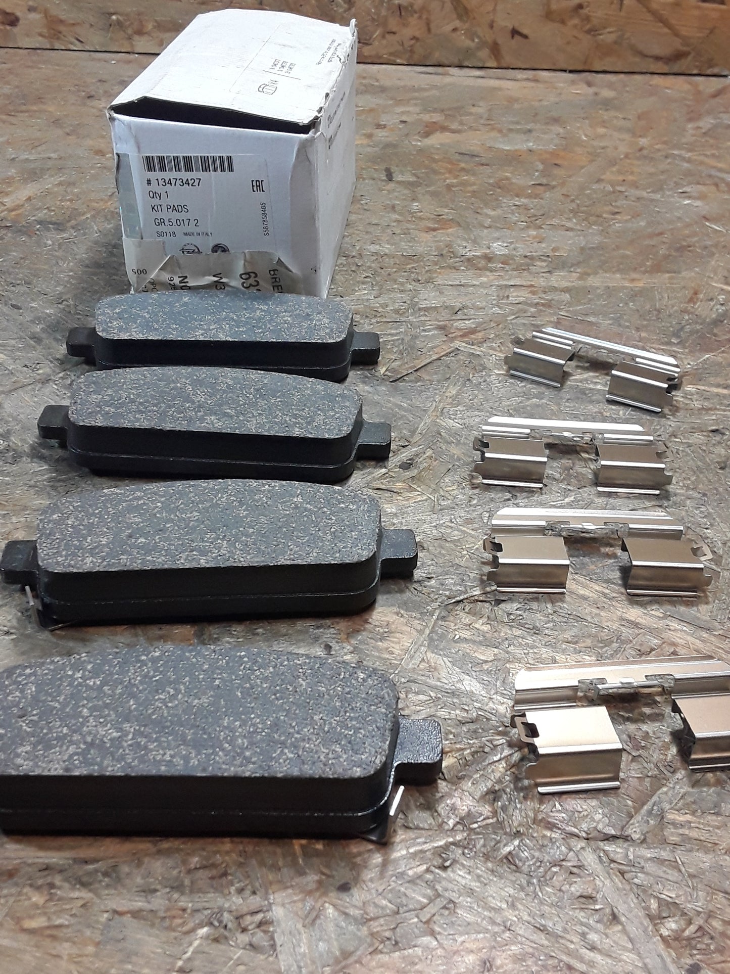 Astra J Mokka Bremsbeläge original GM NEU