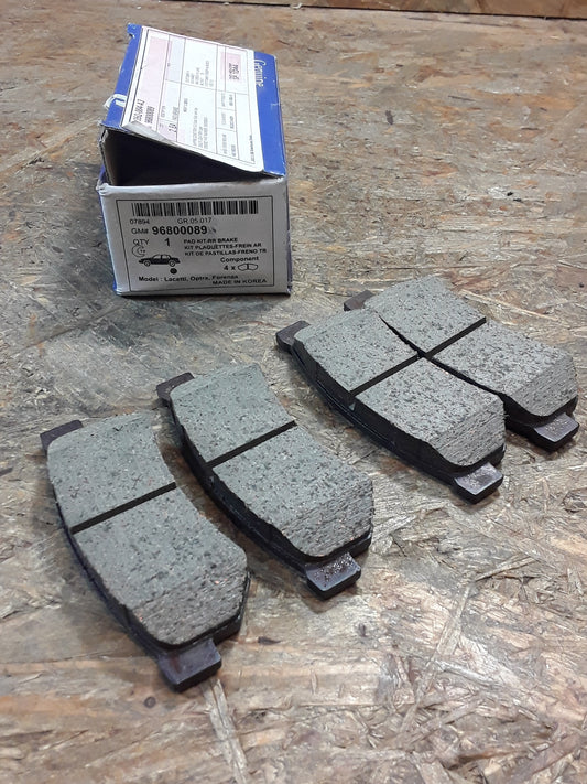 Chevrolet Lancetti, Optra,  Forenza Bremsbeläge original GM NEU