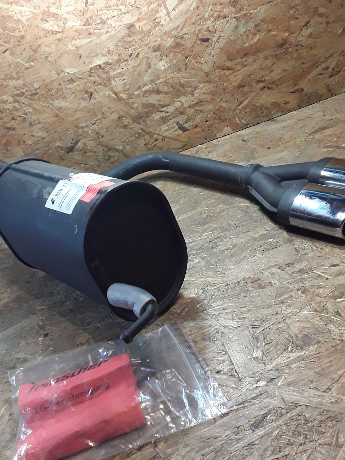 Chevrolet Daewoo Matiz Endschalldämpfer original Irmscher NEU