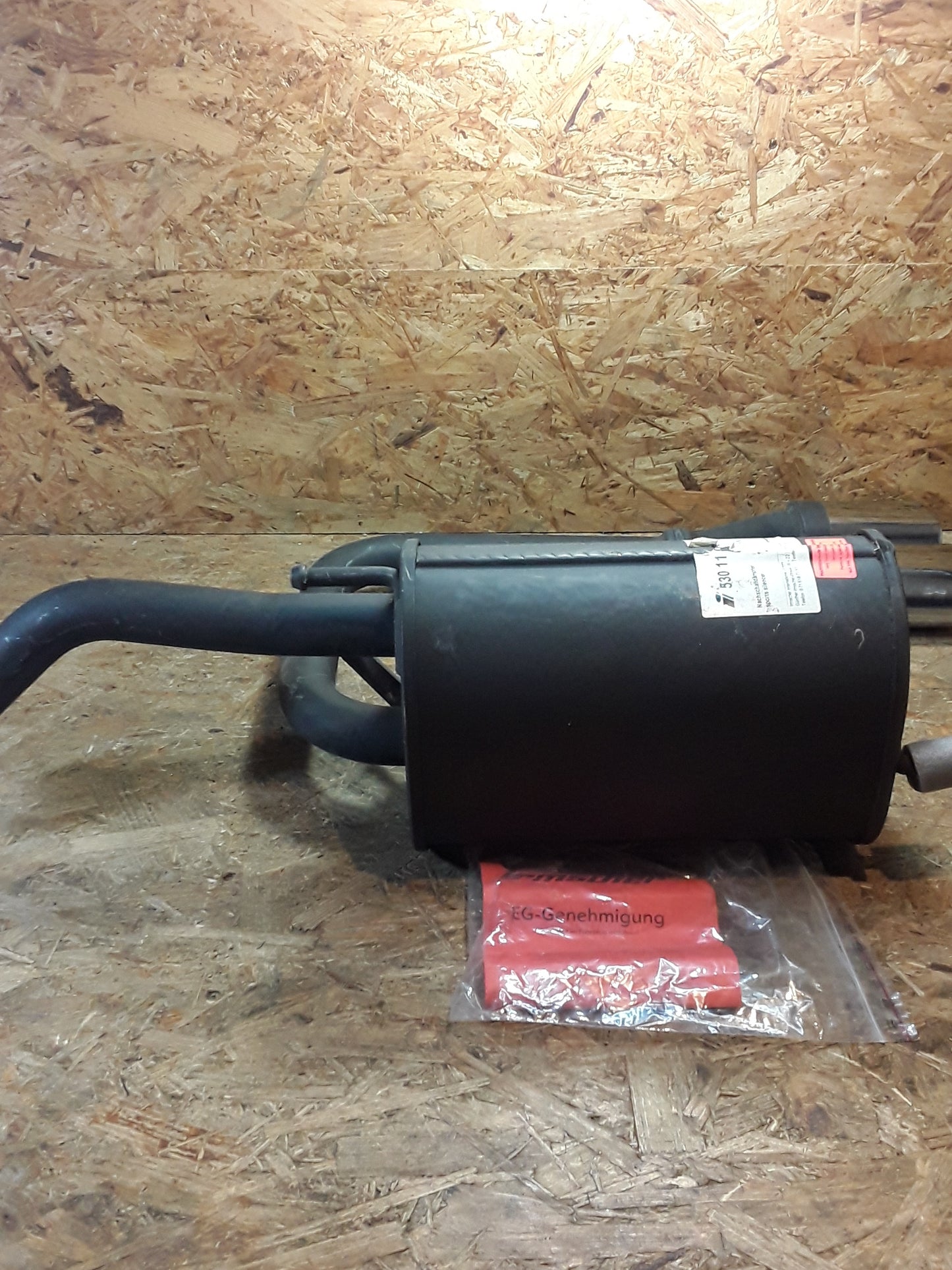 Chevrolet Daewoo Matiz Endschalldämpfer original Irmscher NEU