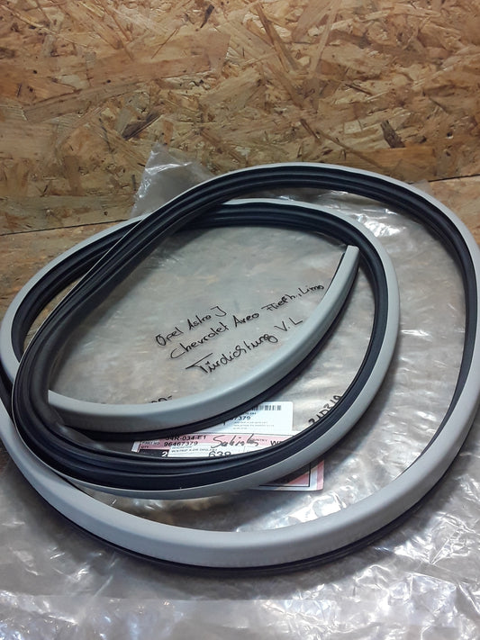 Opel Astra J Chevrolet Aveo Fließheck, Limo Türgummidichtung V.L original GM NEU