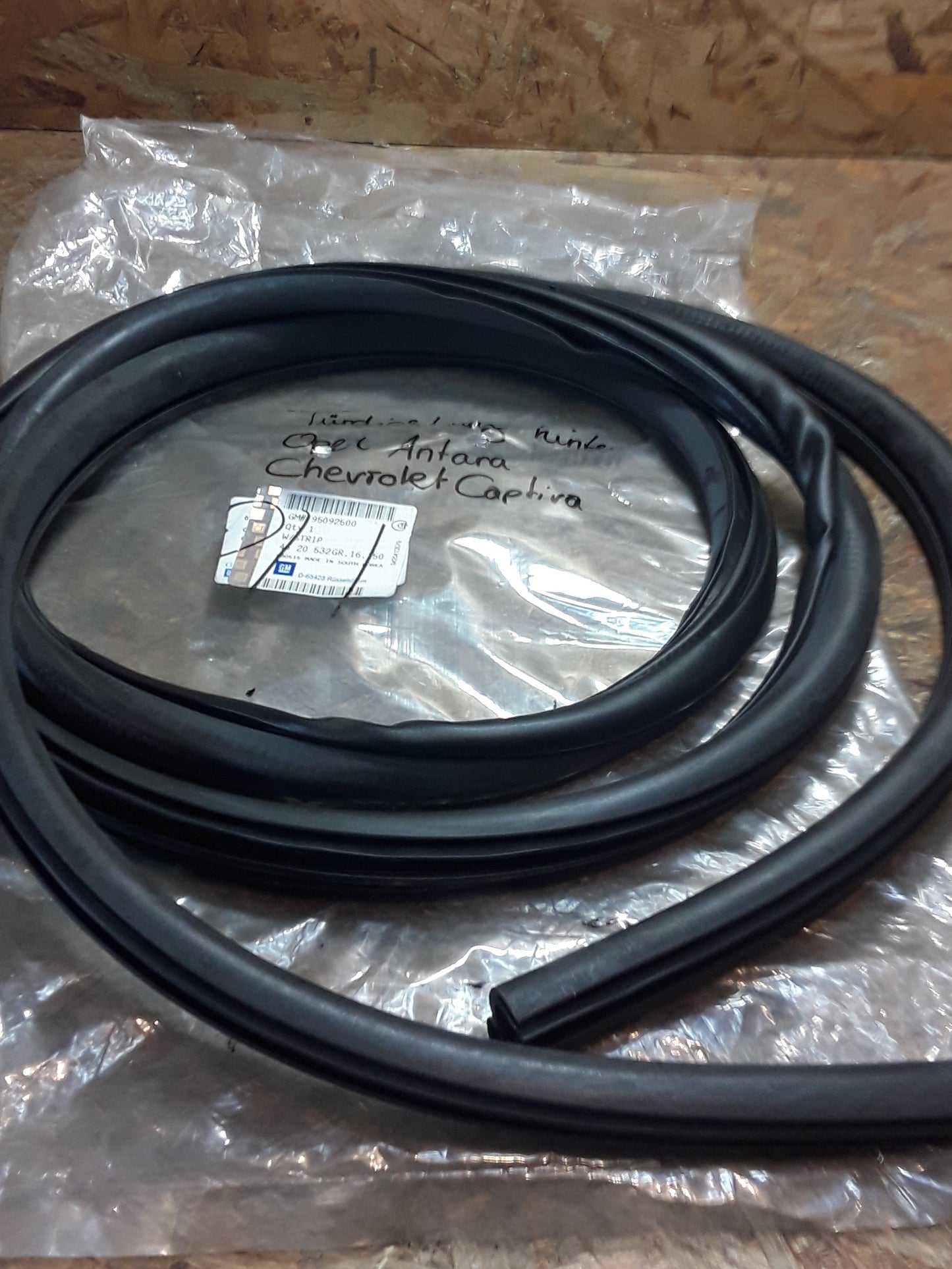 Opel Antara Chevrolet Captiva Türgummidichtung hinten original GM NEU