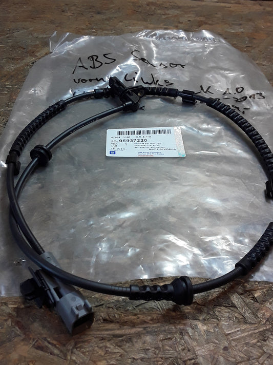 Chevrolet Spark 1.0, bj 10-13 ABS- Sensor V.L original GM NEU