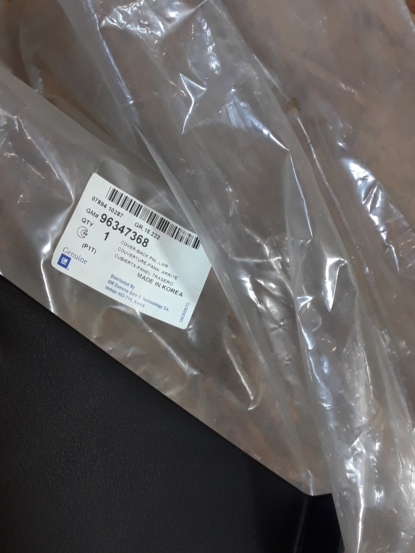 Chevrolet Aveo (T250/T255) Opel Astra karosserieblech hinten original GM NEU