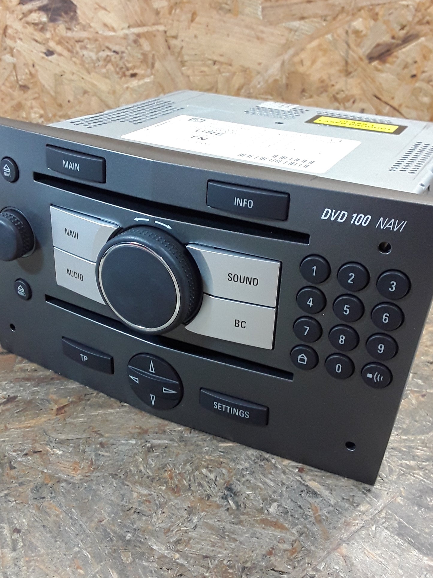 Opel Antara Bj 07-15 Radio (DVD 100) Trick Metallic original GM NEU