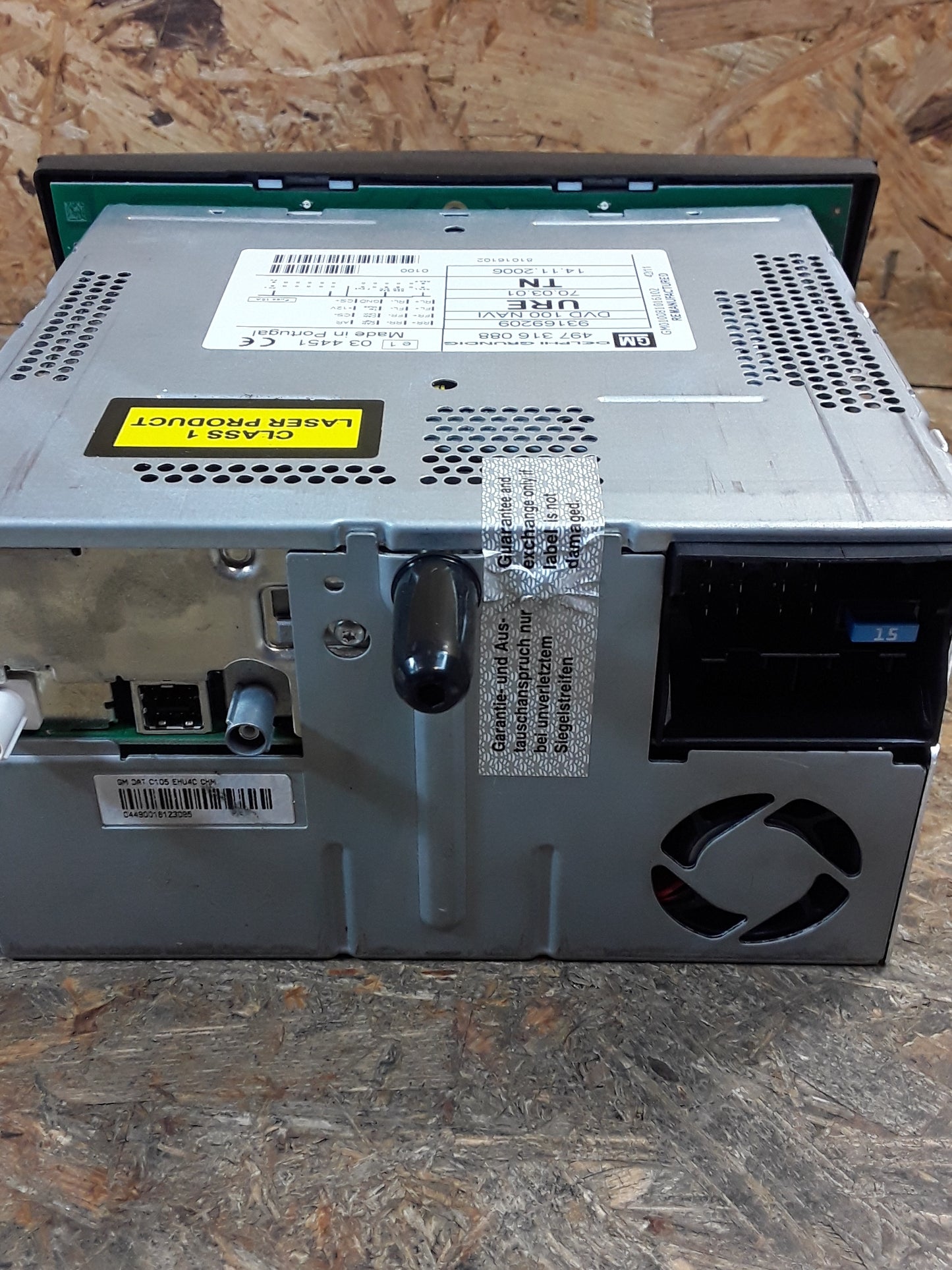 Opel Antara Bj 07-15 Radio (DVD 100) Trick Metallic original GM NEU