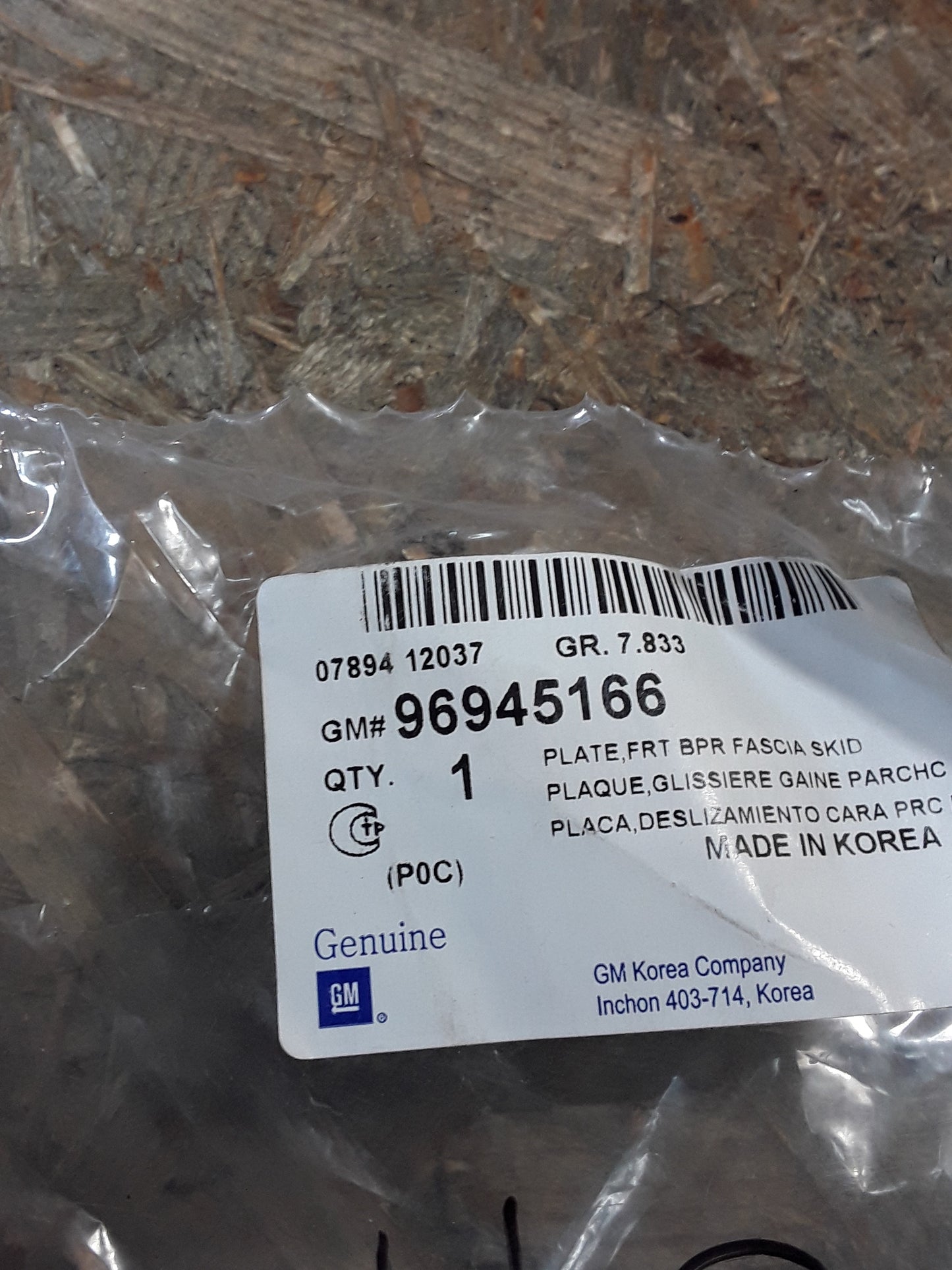 Chevrolet Captiva Stoßstange Splitter vorne original GM GEBRAUCHT
