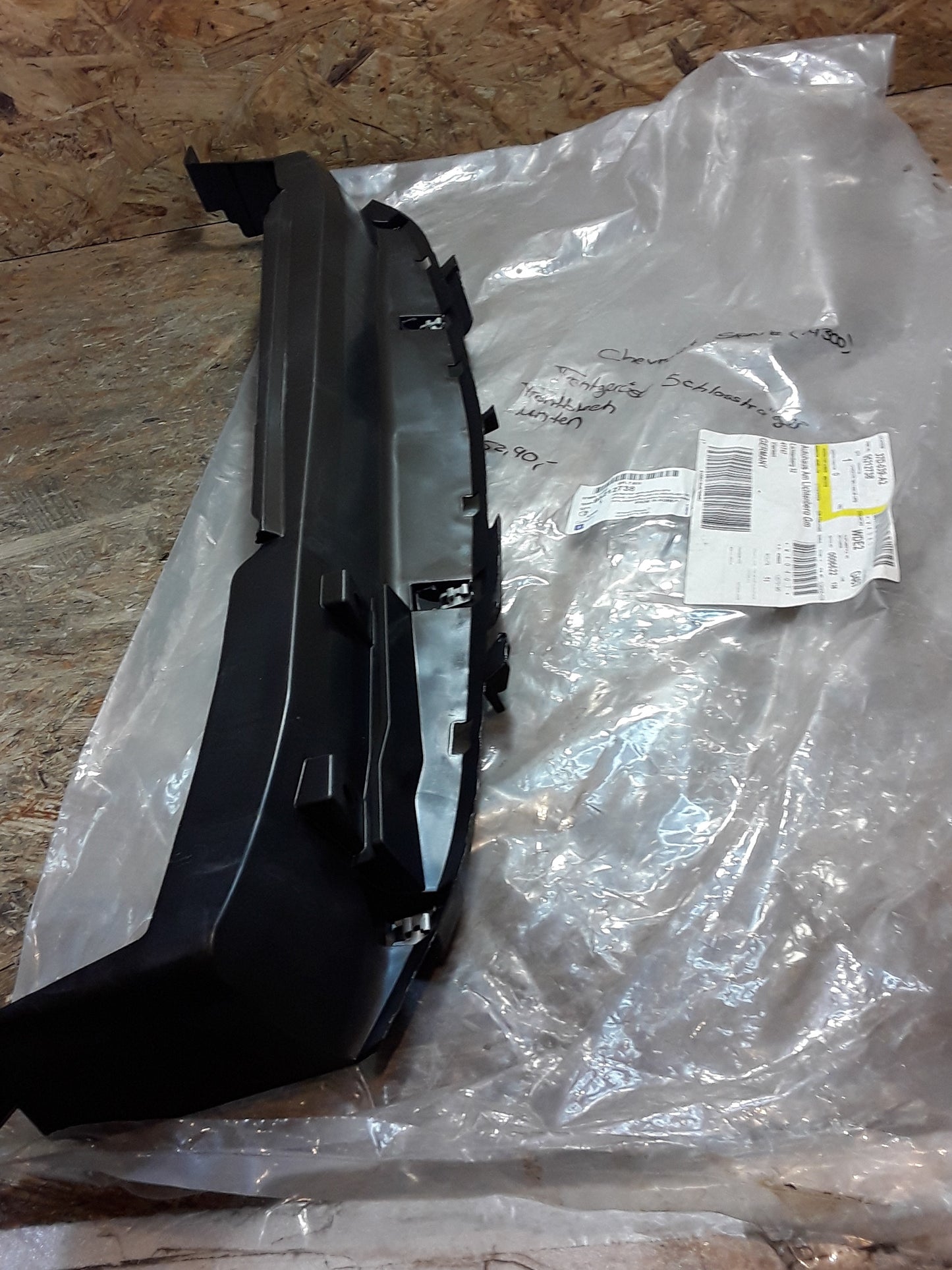 Chevrolet Spark (M300) Frontgerüst Schlossträger Frontblech unten original GM NEU