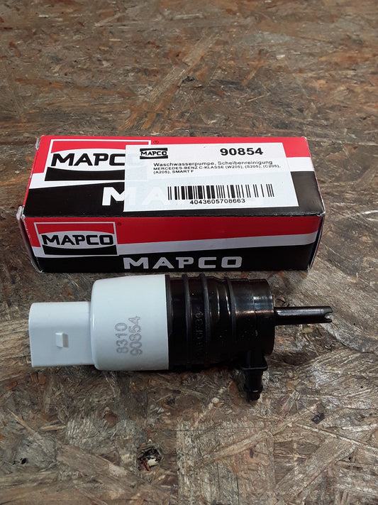 Mercedes-Benz,  Smart Wasserpumpe, Scheibenreingung, vorne original MAPCO NEU