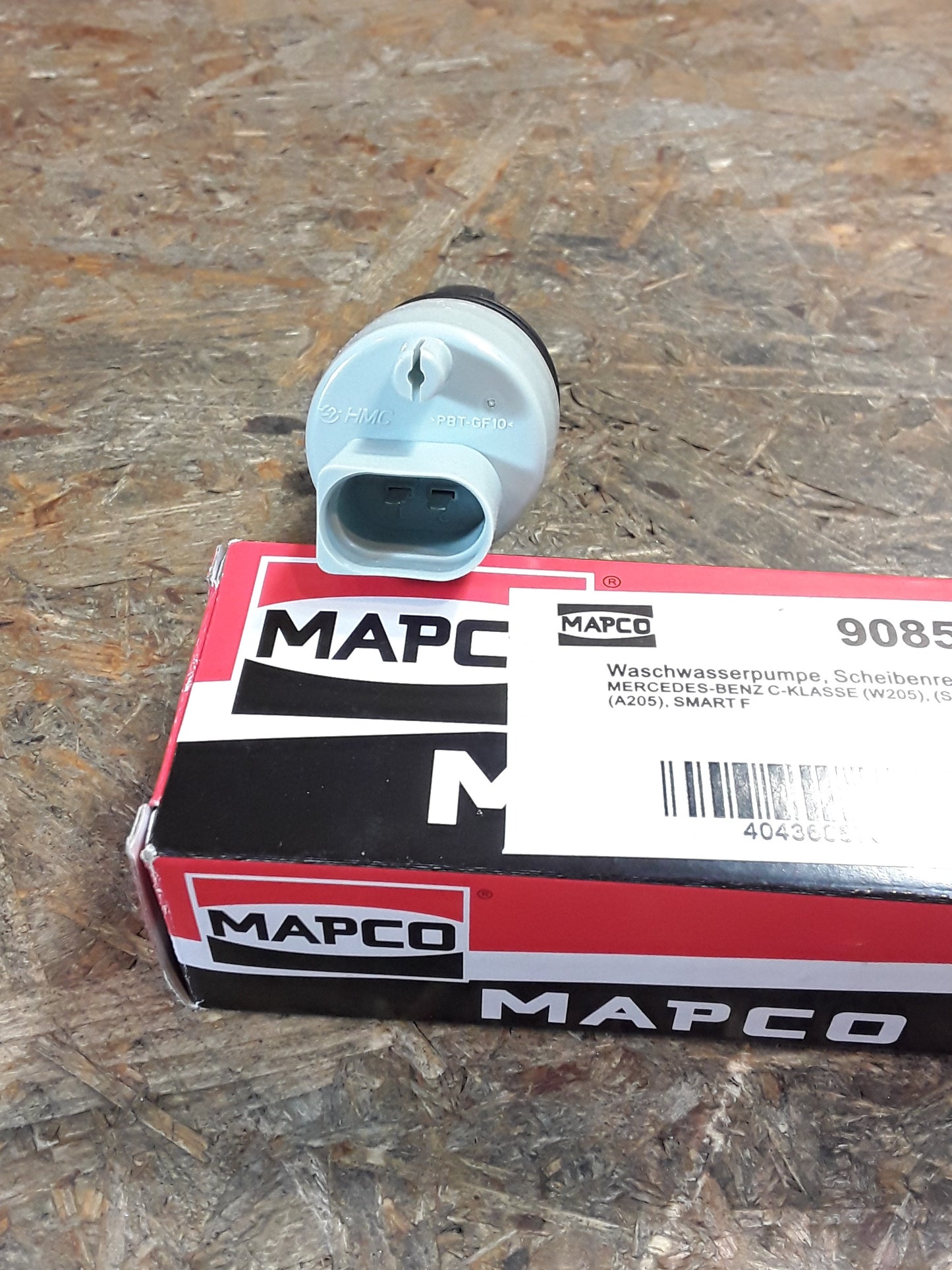 Mercedes-Benz,  Smart Wasserpumpe, Scheibenreingung, vorne original MAPCO NEU