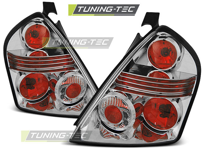 Tuning-Tec Rückleuchten für Fiat Stilo 3-Türer 01-07 chrom