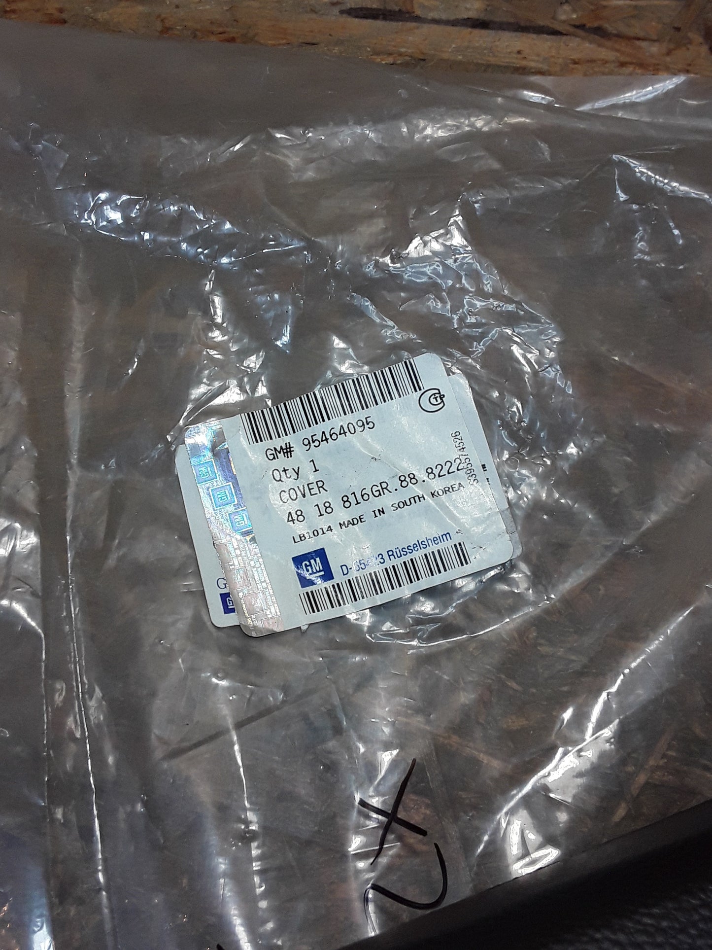 Chevrolet Captiva Bj 11-17 Abdeckung Sitzkissen schwarz original GM NEU