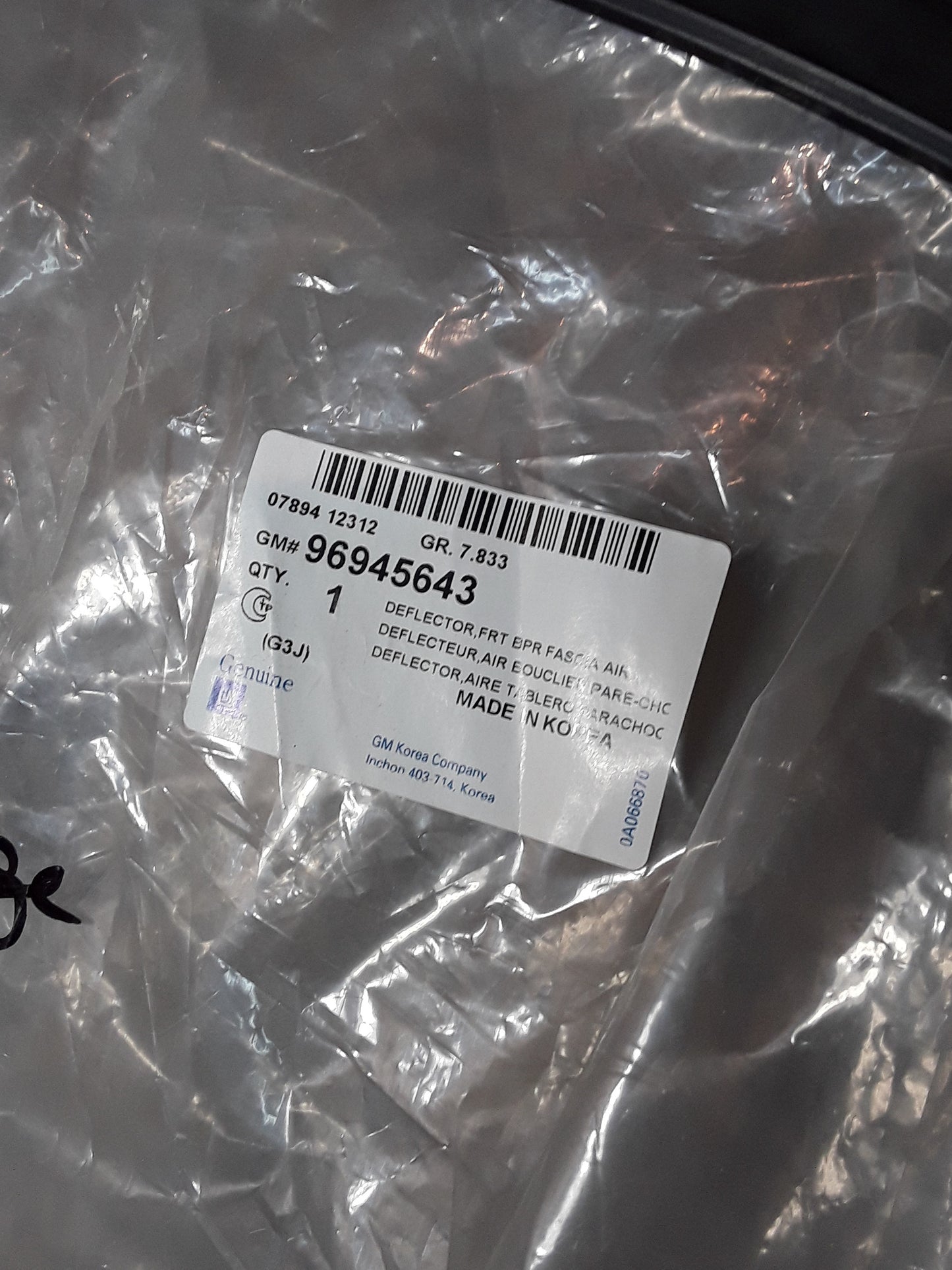Chevrolet Orlando Blende Stoßstange vorne original GM NEU