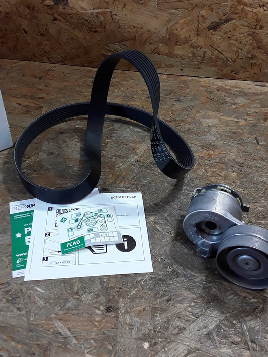 Renault Megane/ Scenic 1.9l dci/2.0 16V Bj 03-... Generatorriemensatz original Schaeffler NEU