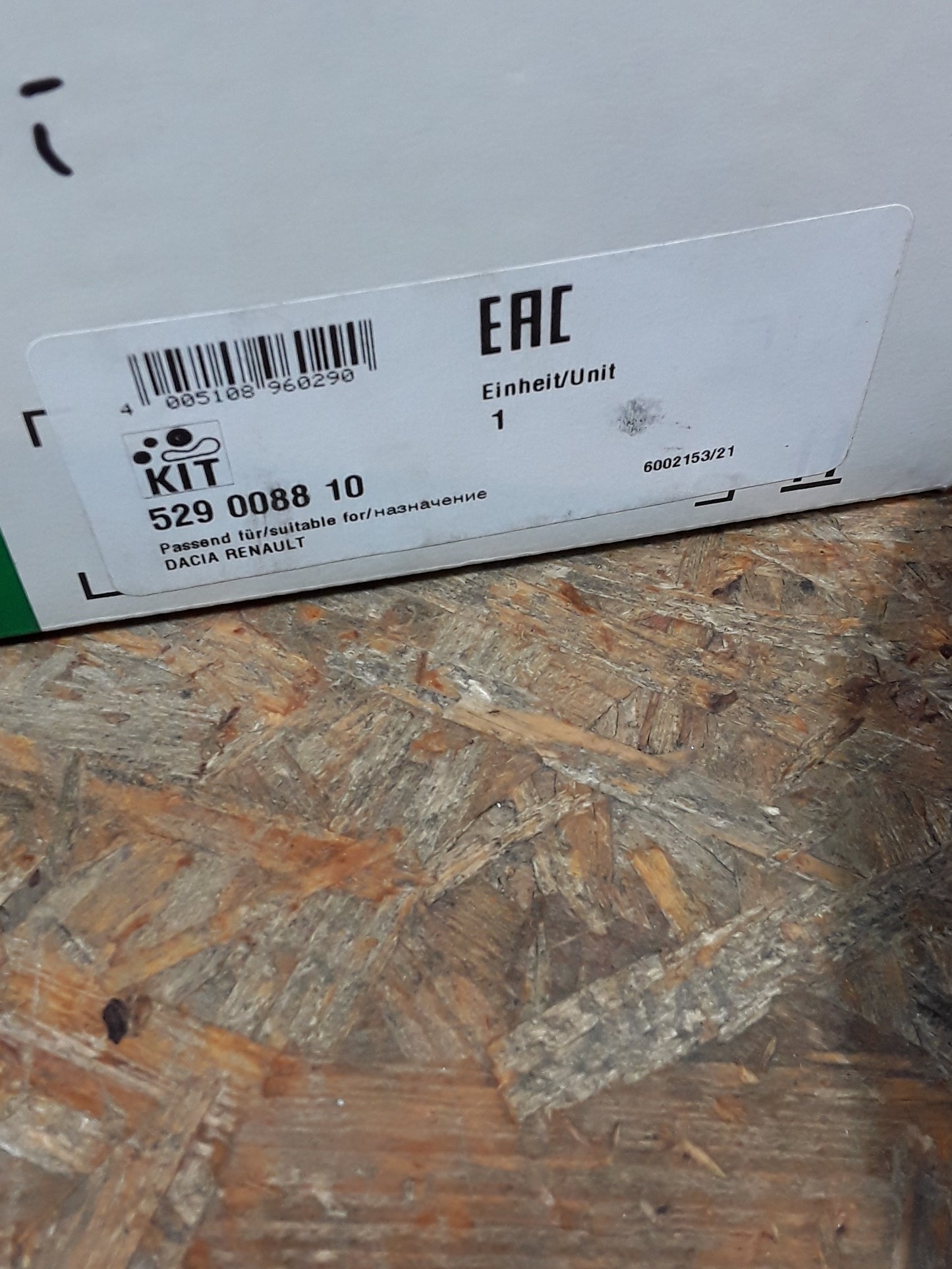 Renault Megane/ Scenic 1.9l dci/2.0 16V Bj 03-... Generatorriemensatz original Schaeffler NEU