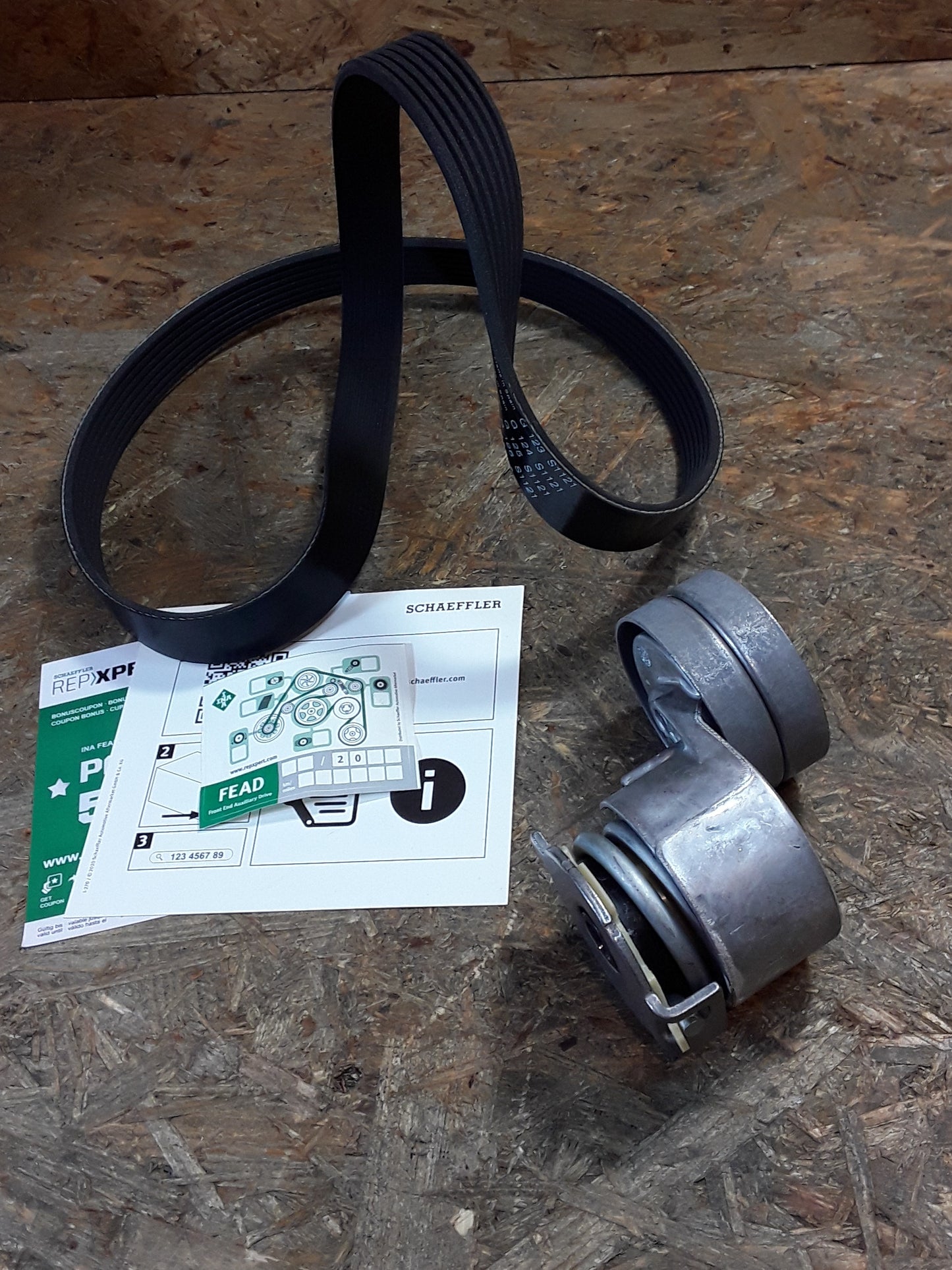 Renault Megane/ Scenic 1.9l dci/2.0 16V Bj 03-... Generatorriemensatz original Schaeffler NEU