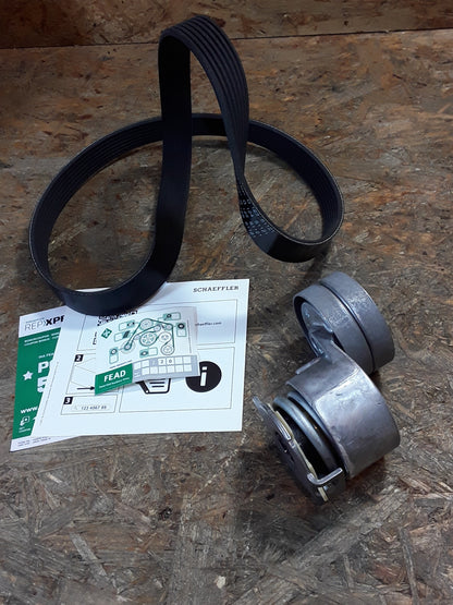 Renault Megane/ Scenic 1.9l dci/2.0 16V Bj 03-... Generatorriemensatz original Schaeffler NEU