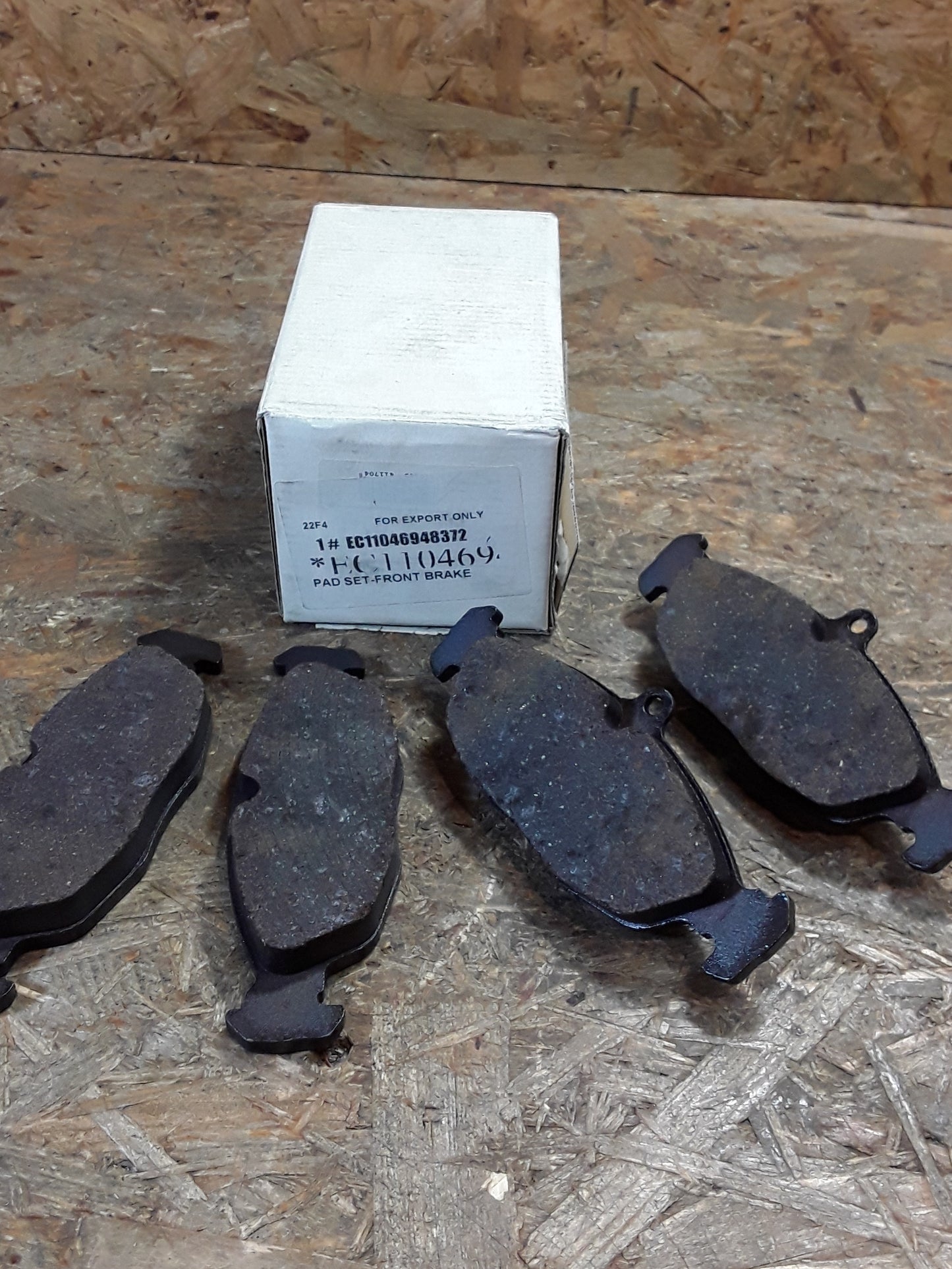 Daewoo Chevrolet Lanos/ Nexia 1.3, 1.5 Bremsbeläge vorne original GM NEU