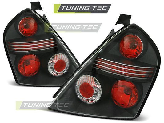 Tuning-Tec Rückleuchten für Fiat Stilo 3-Türer 01-07 schwarz