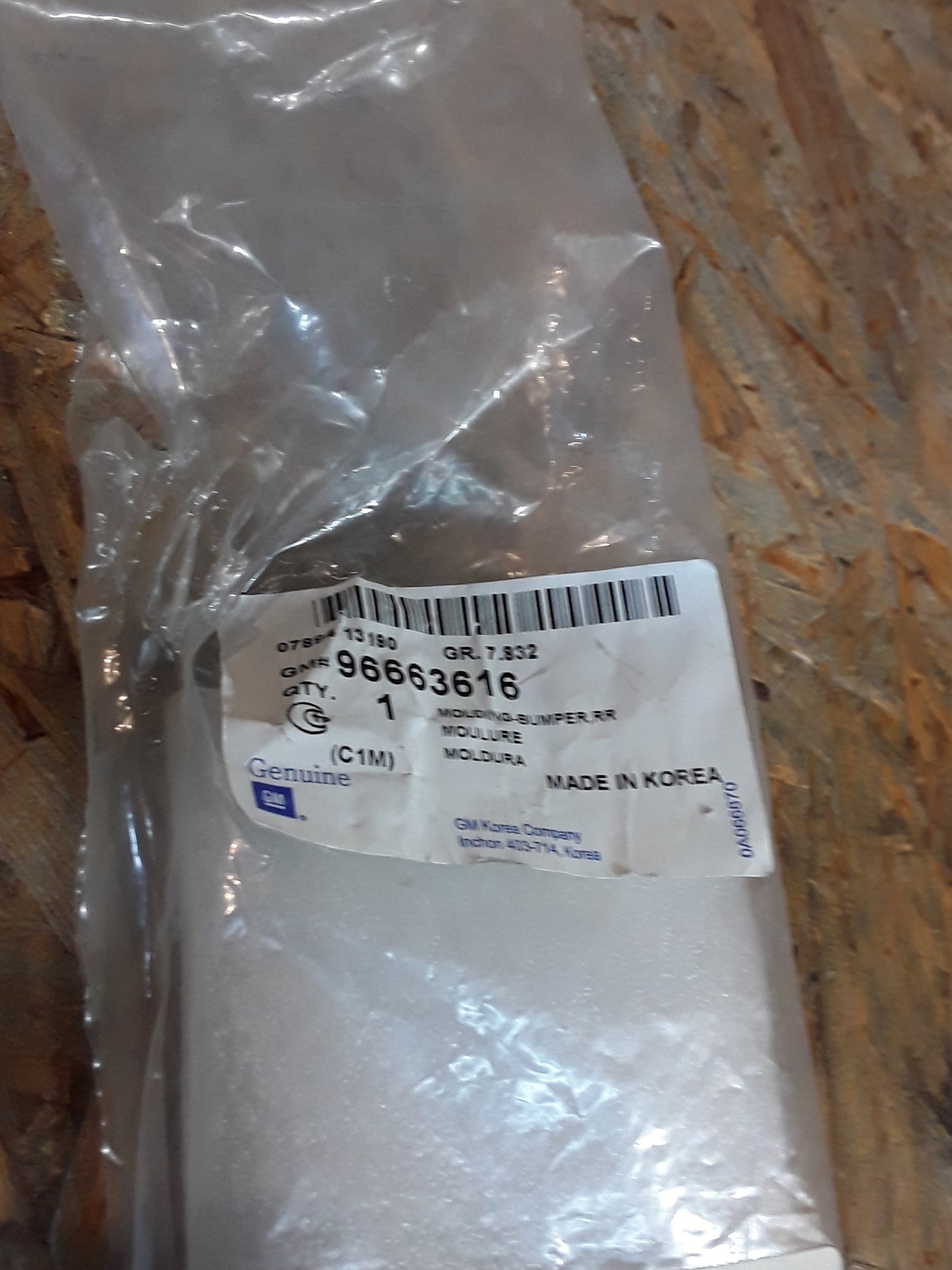 Chevrolet Spark/ Matiz (M200) Zierleiste an Stoßstange original GM NEU