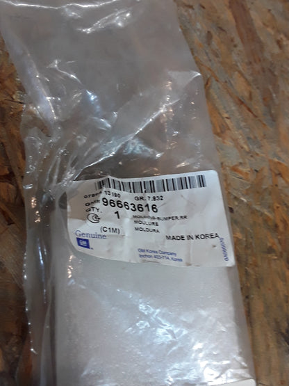 Chevrolet Spark/ Matiz (M200) Zierleiste an Stoßstange original GM NEU