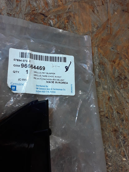 Chevrolet Matiz Bj 07-09 Stoßstangengrill Fronthaube original GM NEU