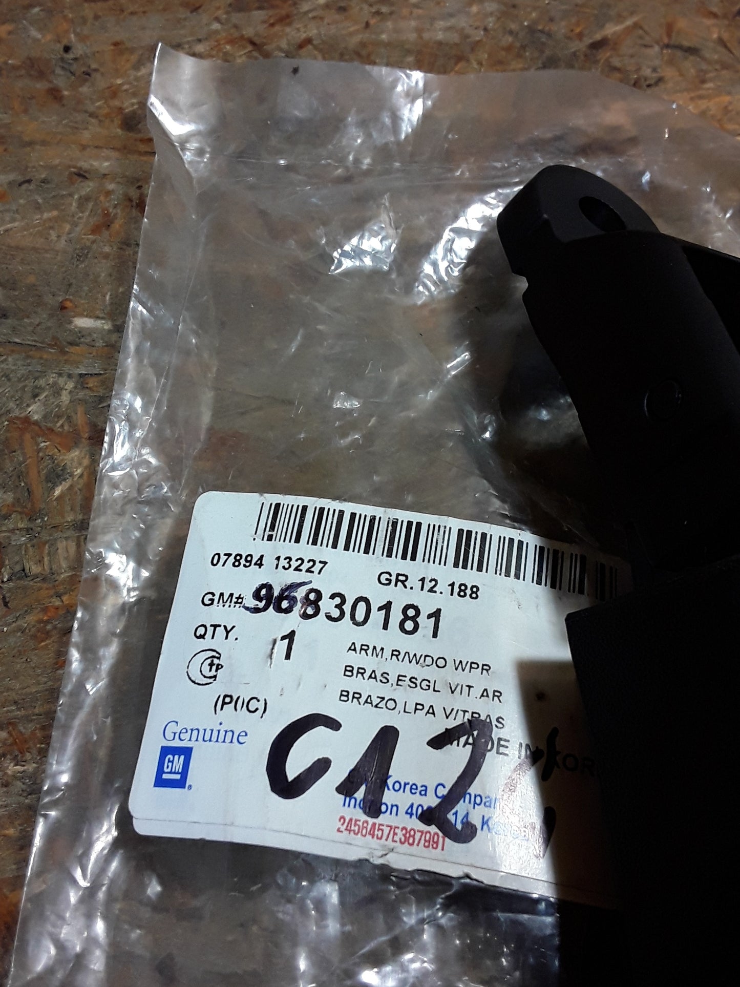 Chevrolet Captiva Bj 06-11 Wischerarm+Wischerblatt hinten original GM NEU