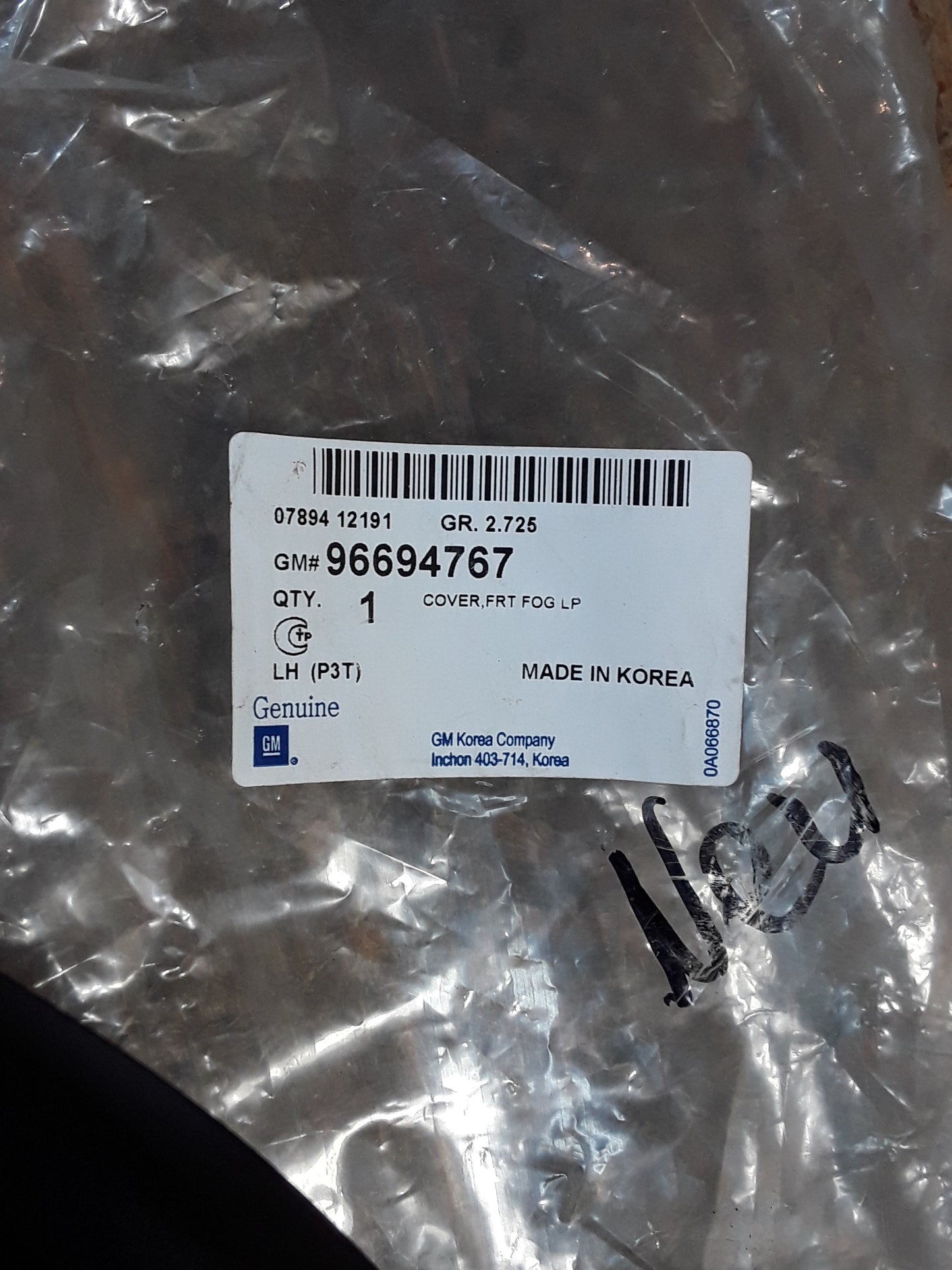 Chevrolet Aveo T300 Bj 11-17 Lüftungsgitter Verkleidung links original GM NEU