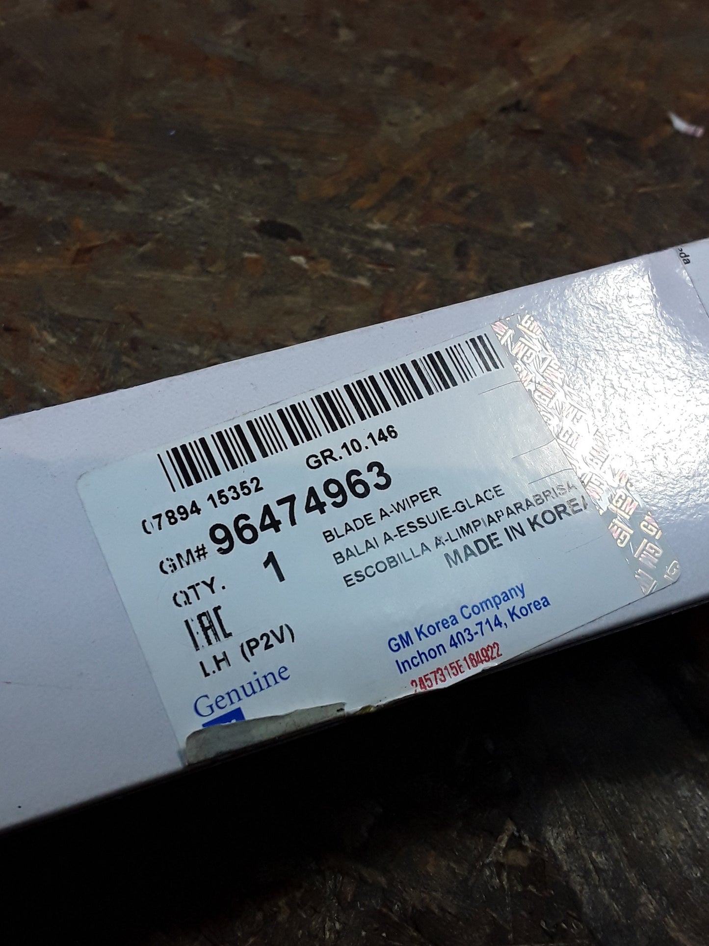 Chevrolet Epica V250 Scheibenwischerblatt original GM NEU