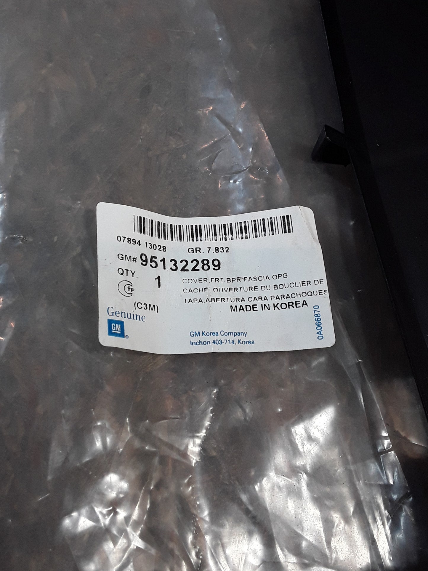 Chevrolet Spark Luft/ Windabweiser original GM NEU