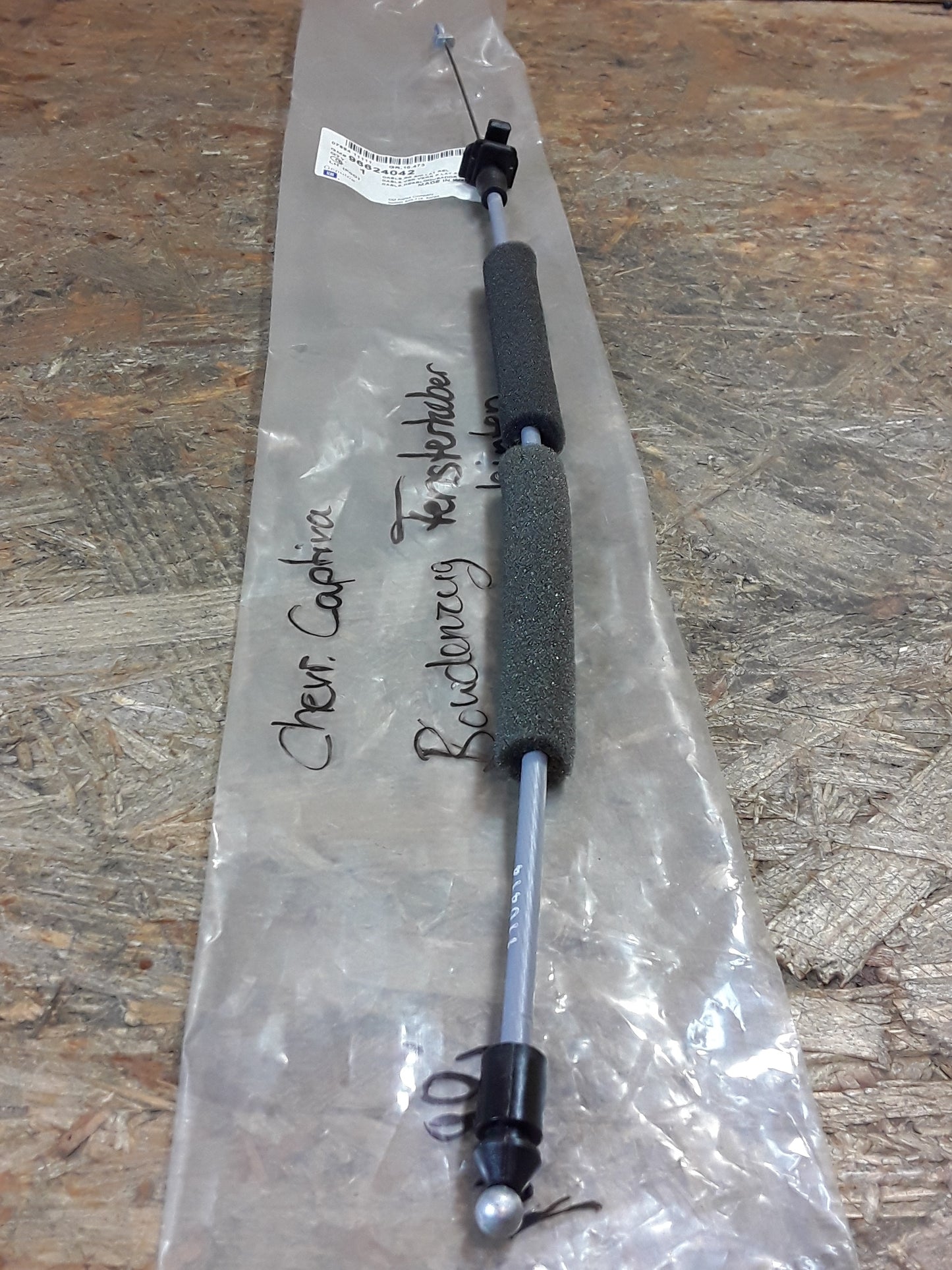 Chevrolet Captiva Bowdenzug Fensterheber hinten original GM NEU